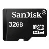 Карта памяти micro SDHC, 32 GB, SANDISK, 4 Мб/сек. (class 4), SDSDQM-032G-B35 по низкой цене оптом 