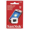 Карта памяти micro SDHC, 32 GB, SANDISK, 4 Мб/сек. (class 4), SDSDQM-032G-B35 по низкой цене оптом 