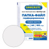 Папки-файлы перфорированные ОФИСБУРГ, А4, комплект 100 шт., гладкие, 30 мкм, 227525 по низкой цене оптом 