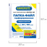 Папки-файлы перфорированные ОФИСБУРГ, А4, комплект 100 шт., гладкие, 30 мкм, 227525 по низкой цене оптом 