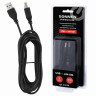 Кабель USB 2.0 AM-BM, 3 м, SONNEN Premium, медь, для периферии, экранированный, черный, 513129 по низкой цене оптом Краснодар, Москва, Уфа, Казань, Барнаул, Владивосток, Хабаровск, Сахалин, Красноярск, Екатеренбург, 