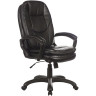 Кресло офисное BRABIX PREMIUM "Trend EX-568", экокожа, черное, 532100 по низкой цене оптом Краснодар, Москва, Уфа, Казань, Барнаул, Владивосток, Хабаровск, Сахалин, Красноярск, Екатеренбург, 