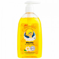 Мыло жидкое детское гипоаллергенное с экстрактом ромашки 300мл МОЕ СОЛНЫШКО, дозатор, 1702