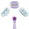 Бритва GILLETTE VENUS (Жиллет Винес) "Breeze" с 2 сменными кассетами, для женщин по низкой цене оптом Краснодар, Москва, Уфа, Казань, Барнаул, Владивосток, Хабаровск, Сахалин, Красноярск, Екатеренбург, 