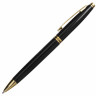 Ручка подарочная шариковая BRAUBERG "De Luxe Black", корпус черный, узел 1 мм, линия письма 0,7 мм, синяя, 141411 по низкой цене оптом 