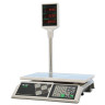 Весы торговые MERCURY M-ER 326ACP-32.5 LED (0,1-32 кг), дискретность 10 г, платформа 325x230 мм, со стойкой по низкой цене оптом 