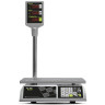 Весы торговые MERCURY M-ER 326ACP-32.5 LED (0,1-32 кг), дискретность 10 г, платформа 325x230 мм, со стойкой по низкой цене оптом 