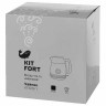 Чайник KITFORT КТ-633-1, 1,7 л, 2200 Вт, закрытый нагревательный элемент, термометр, пластик/металл, графит по низкой цене оптом Краснодар, Москва, Уфа, Казань, Барнаул, Владивосток, Хабаровск, Сахалин, Красноярск, Екатеренбург, 