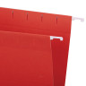 Подвесные папки A4/Foolscap (404х240 мм) до 80 л., КОМПЛЕКТ 10 шт., красные, картон, STAFF, 270936 по низкой цене оптом 