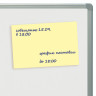 Блок самоклеящийся (стикеры) STAFF, 76х102 мм, 100 листов, желтый, 129353