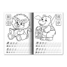 Книжка-пособие А4, 8 л., HATBER, Пишем буквы, "Кошки-мышки", 8Р4 10921, R006949 по низкой цене оптом 