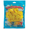 Шары воздушные ZIPPY (ЗИППИ) 10" (25 см), комплект 50 шт., неоновые желтые, в пакете, 104185 по низкой цене оптом 