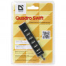 Хаб DEFENDER Quadro Swift, USB 2.0, 7 портов, черный, 83203 по низкой цене оптом Краснодар, Москва, Уфа, Казань, Барнаул, Владивосток, Хабаровск, Сахалин, Красноярск, Екатеренбург, 