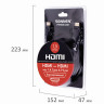 Кабель HDMI AM-AM, 1,5 м, SONNEN Premium, медь, для передачи аудио-видео, экранированный, 513130 по низкой цене оптом 