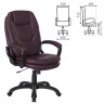 Кресло офисное BRABIX PREMIUM "Trend EX-568", экокожа, коричневое, 532101 по низкой цене оптом 