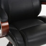 Кресло офисное BRABIX PREMIUM "Magnum EX-701", дерево, рециклированная кожа, черное, 531827 по низкой цене оптом 