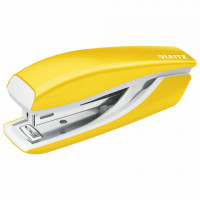 Степлер №10 металлический LEITZ "New NeXXt WOW", до 10 л., желтый металлик, 55281016