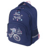 Рюкзак BRAUBERG SOFT, 2 отделения, "Flower bike", СВЕТЯЩИЙСЯ, 40х31х15 см, 229918 по низкой цене оптом 