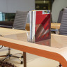 Лоток вертикальный для бумаг BRAUBERG "Office style", 245х90х285 мм, тонированный серый, 237281 по низкой цене оптом 