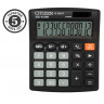 Калькулятор настольный CITIZEN SDC-812NR, МАЛЫЙ (124x102 мм), 12 разрядов, двойное питание по низкой цене оптом 