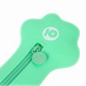 Пенал-косметичка ЮНЛАНДИЯ на молнии, силикон, "Paw Mint", мятный, 20х7 см, 270056 по низкой цене оптом 