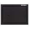 Сейф мебельный BRABIX "SF-230KL", 230х310х250 мм, ключевой замок, черный, 291146, S103BR211514 по низкой цене оптом 