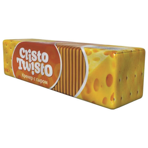 Печенье БЕЛОГОРЬЕ "Кристо-Твисто", крекер с сыром, 205 г, 44-25 по низкой цене оптом Краснодар, Москва, Уфа, Казань, Барнаул, Владивосток, Хабаровск, Сахалин, Красноярск, Екатеренбург, 