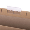 Подвесные папки A4/Foolscap (404х240 мм) до 80 л., КОМПЛЕКТ 10 шт., крафт-картон, STAFF, 270937 по низкой цене оптом 