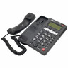 Телефон RITMIX RT-550 black, АОН, спикерфон, память 100 ном., тональный/импульсный ре, 80001483 по низкой цене оптом 