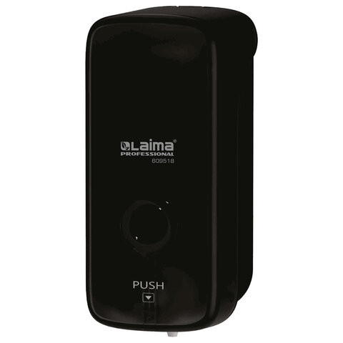 Дозатор для жидкого мыла LAIMA PROFESSIONAL PREMIUM BLACK, НАЛИВНОЙ, 0,5 л, черный, ABS-пластик, 609518 по низкой цене оптом Дозатор для жидкого мыла LAIMA PROFESSIONAL PREMIUM BLACK, НАЛИВНОЙ, 0,5 л, черный, ABS-пластик, 609518 по низкой цене оптом
