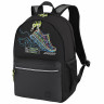Рюкзак BRAUBERG FASHION CITY универсальный, Virtual sneaker, черный, 46х31х15 см, ххх, 271671 по низкой цене оптом 