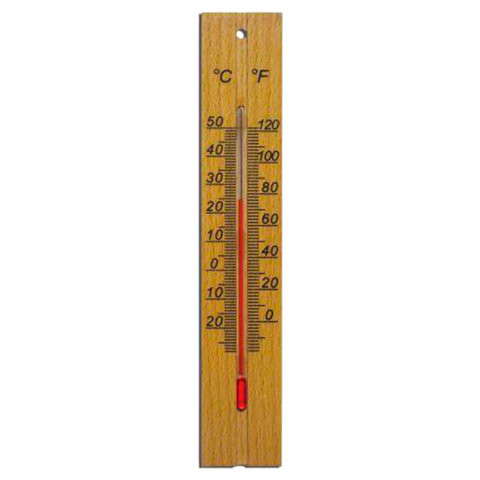 Термометр комнатный, "ДЕРЕВЯННЫЙ", диапазон: от 0 до +50°C, ПТЗ, ТБ-206 по низкой цене оптом 