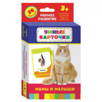 Карточки развивающие "Мамы и малыши", Котятова Н.И., Росмэн, 21004