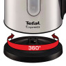 Чайник TEFAL KI230D30, 1,7 л, 2400 Вт, закрытый нагревательный элемент, нержавеющая сталь, серебристый по низкой цене оптом Краснодар, Москва, Уфа, Казань, Барнаул, Владивосток, Хабаровск, Сахалин, Красноярск, Екатеренбург, 