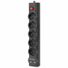 Сетевой фильтр DEFENDER DFS 751, 5 розеток, 1,8 м, 2 порта USB, 2.1A, черный, 99751 по низкой цене оптом 