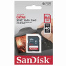Карта памяти SDXC, 64 GB, SANDISK Ultra, UHS-I U1, 48 Мб/сек. (class 10), DUNB-064G-GN3IN по низкой цене оптом 