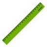 Линейка пластиковая 20 см BRAUBERG "NEON", непрозрачная, ассорти, 210773 по низкой цене оптом 