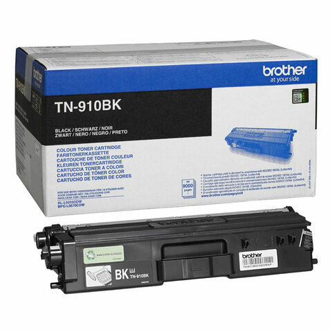 Картридж лазерный BROTHER (TN910BK) HL-L9310CDW/MFC-L9570CDW, черный, оригинальный, ресурс 9000 стр. по низкой цене оптом 