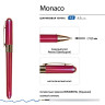 Ручка шариковая BRUNO VISCONTI MONACO PEARL, СИНЯЯ, пурпурный корпус, линия 0,4 мм, 2, 20-0125/83 по низкой цене оптом 
