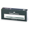 Ручка капиллярная (линер) FABER-CASTELL "Finepen 1511", ЧЕРНАЯ, корпус темно-зеленый, линия 0,4 мм, 151199 по низкой цене оптом 