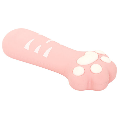 Пенал-косметичка ЮНЛАНДИЯ на молнии, силикон, "Paw Pink", розовый, 20х7 см, 270057 по низкой цене оптом 
