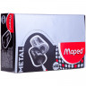 Точилка MAPED (Франция) "Satellite Metal", без контейнера, металлическая, ассорти, дисплей, 534019