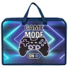 Папка на молнии с ручками ЮНЛАНДИЯ А4, 1 отделение, пластик, ширина 75 мм, "Game mode", 270957 по низкой цене оптом 