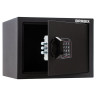 Сейф мебельный BRABIX "SF-230EL", 230х310х250 мм, электронный замок, черный, 291147, S103BR211614 по низкой цене оптом 