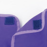 Фартук-накидка с рукавами для труда и занятий творчеством ЮНЛАНДИЯ, 50х65 см, фиолетовый, 228353