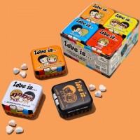 Драже освежающие в форме сердца LOVE IS вкус маракуйя, 20 г, 709244