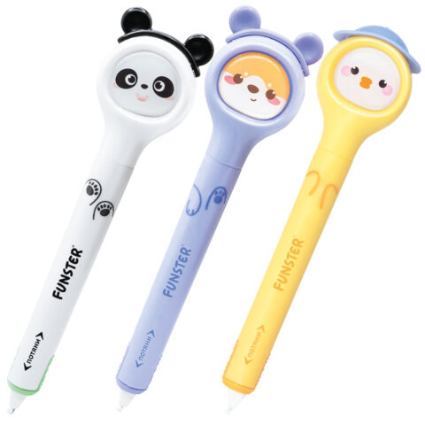 Корректирующая лента FUNSTER(ФАНСТЕР) "Милые зверята" 5ммx6м, ВЫГОДНАЯ УПАКОВКА 3шт, блистер, 273984 по низкой цене оптом Корректирующая лента FUNSTER(ФАНСТЕР) "Милые зверята" 5ммx6м, ВЫГОДНАЯ УПАКОВКА 3шт, блистер, 273984 по низкой цене оптом