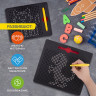 Магнитный планшет-доска MAGPAD MEDIUM для рисования 17х21 см, 380 шариков, BRAUBERG KIDS, 664921 по низкой цене оптом Краснодар, Москва, Уфа, Казань, Барнаул, Владивосток, Хабаровск, Сахалин, Красноярск, Екатеренбург, 
