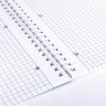 Тетрадь А4, 96 л., BRAUBERG, гребень, клетка, матовая ламинация, "Marble", 404063 по низкой цене оптом 