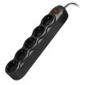 Сетевой фильтр SVEN SF-05L, 5 розеток, 1,8 м, черный, SV-015060 по низкой цене оптом 